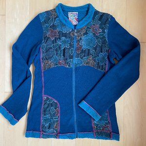 Designer Full Zip Jacket by Sweater House